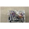 Image 2 : Vintage NHL Table Hockey Game Plastic Player Figures (24) Multiple Teams Including Bruins, Whalers