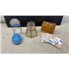 Image 5 : Copper Piggy Bank, Snoopy Pumpkins, Flamingo Lights, Boom Radio, Fossil Ornaments, Coasters and