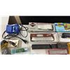 Image 6 : Ho Scale Model Railroad Lot: Track, Switches, Rolling Stock, Building Kits, Power Supply, Cork