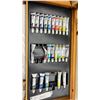Image 4 : Art Studio by Spree Portable French Easel Box Set with Oil/Acrylic Paints, Brushes & Wood Palette