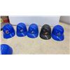 Image 3 : Collection of MLB Mini Batting Helmets (14), Various Teams, 2 Baseballs, Blue Jays Bank & Youth