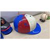 Image 7 : Collection of MLB Mini Batting Helmets (14), Various Teams, 2 Baseballs, Blue Jays Bank & Youth