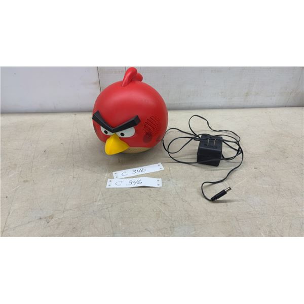 Gear4 Angry Birds Red Bird Speaker with Bass/Volume Controls, AUX Input, 15V Power Adapter