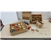 Image 1 : Vintage Christmas Ornament Collection with Glass & Plastic Ornaments and Decorative Figures in