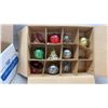Image 4 : Vintage Christmas Ornament Collection with Glass & Plastic Ornaments and Decorative Figures in