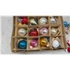 Image 5 : Vintage Christmas Ornament Collection with Glass & Plastic Ornaments and Decorative Figures in