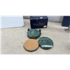 Image 2 : Seagull Pewter Collection: Wine Glasses, Marble Coasters Set, Jam Jar, Martini Glasses & Blue Dish