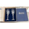 Image 7 : Seagull Pewter Collection: Wine Glasses, Marble Coasters Set, Jam Jar, Martini Glasses & Blue Dish