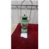 Image 1 : Coleman Single-Mantle Gas Lantern, Green, with Wire Bail Handle Modle 242b