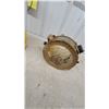 Image 3 : Shell Oil Pail & Vintage Ge Red Lens Signal Light