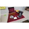 Image 1 : Yashica 8-EIII 8mm Movie Camera with Turret Lens, Leather Case, and Accessories and Polaroid Plus
