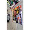 Image 2 : Matchbox Magna Wheels Sets (2), Red Toy Car, Karate Elvis Figure, Robot Dog Toys w/Charger