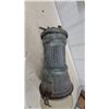 Image 4 : Antique Jandus Arc Lamp with Frosted Glass Globe, Cast Metal Body 29 "Long