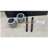 Image 1 : Sea-Doo Watches (2) with Stainless Steel Cases, Japan Movement, Leather Straps & Metal Tin Cases