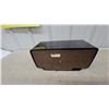 Image 6 : Vintage Sylvina Am Tube Radio, Black Bakelite Case, Slide Rule Dial