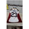 Image 4 : Reebok CFL Winnipeg Blue Bombers #23 Hefney Game Jersey, Size 44, 2008 Season