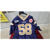 Image 2 : Reebok CFL Winnipeg Blue Bombers #58 Lobendahn Football Jersey, Size Xl