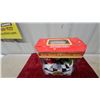 Image 3 : M&M's Rock'n Roll Cafe Candy Dispenser with Red & Green Characters, Original Box