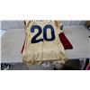 Image 7 : Reebok CFL Winnipeg Blue Bombers #20 Shabazz Gold Jersey, Size Xl