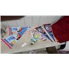 Image 1 : New York Rangers Memorabilia Lot: Pennants, 1994 Stanley Cup Champions Flags, Hockey Player Figures