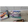 Image 3 : Lot of 4 Model Kits: MPC Mustang SVO, Lincoln Mint Dodge Charger Daytona, Revell '56 Chevy Del Ray