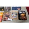 Image 3 : Collection of DIY & Trade Books - Electricity, Steel, Woodworking, Decks, Fireplaces - 10 Volumes