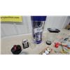 Image 3 : Krups Blender, Assorted Glassware, Ashtrays, Golf Balls, Decorative Plate, Playing Cards, Duck Cig.