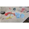 Image 6 : Krups Blender, Assorted Glassware, Ashtrays, Golf Balls, Decorative Plate, Playing Cards, Duck Cig.