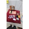 Image 1 : Vintage Shaving Lot: Schick Electric Shaver, Leather Grooming Kit, Manicure Set, Bono Razor Blades