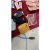 Image 2 : Vintage Shaving Lot: Schick Electric Shaver, Leather Grooming Kit, Manicure Set, Bono Razor Blades
