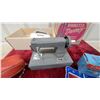 Image 2 : Sew-Ette Sewing Machine, Dormeyer Dormey Portable Electric Mixer, Vintage Travel Iron w/Case Plus