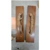 Image 2 : Clocks, Wood Carvings by Silvio Coppola, German Cuckoo Clock, Carving Set, Decorative Items Lot