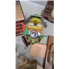Image 4 : Clocks, Wood Carvings by Silvio Coppola, German Cuckoo Clock, Carving Set, Decorative Items Lot