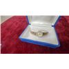 Image 2 : Birks Ladies Gold-Tone Bangle Watch with Diamond Bezel in Original Box