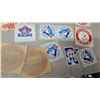Image 4 : Vintage MLB Baseball Team Logo Decals/Stickers Collection - Various Teams, Approx. 40 and More