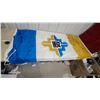 Image 5 : Annin Nyl-Glo 50-Star American Flag 22 x 36" & Centinal Flag, Nylon with Grommets 36 x 72"