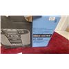 Image 3 : Sony ICF-CS650 Dream Machine AM/FM Stereo Clock Radio with Cassette Player N.O.S. with Box