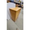 Image 2 : Wooden 4-Drawer Dresser Chest, Blonde/Natural Finish, Handleless Design 39 x 25 x 15.6"