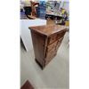 Image 2 : Pine Chest of Drawers with Brass Bail Pulls, 5full Drawers 46 x 34 x 17"