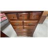 Image 4 : Pine Chest of Drawers with Brass Bail Pulls, 5full Drawers 46 x 34 x 17"