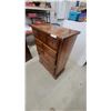 Image 6 : Pine Chest of Drawers with Brass Bail Pulls, 5full Drawers 46 x 34 x 17"