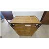 Image 3 : Wicker and Metal Frame Laundry Hamper with Hinged Lid and Decorative Corner Accents 25 x 20 x 13"