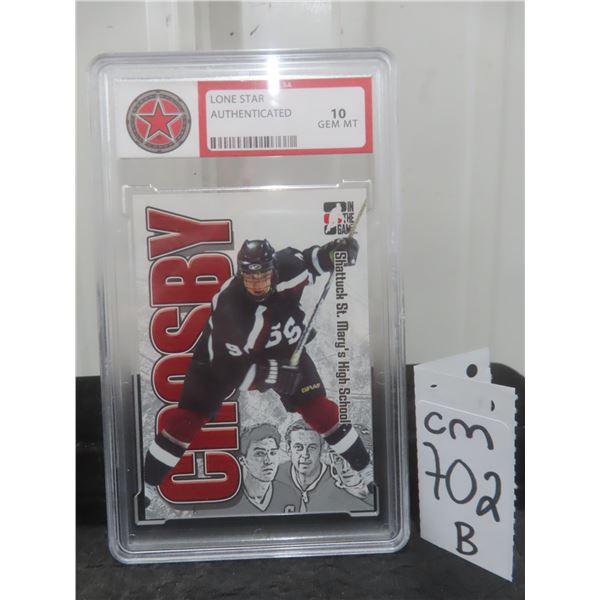 Graded Sydney Crosby Pre Rookie Card