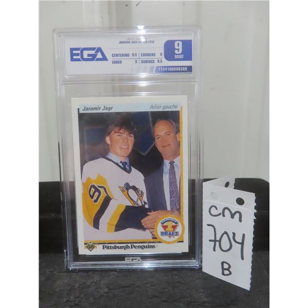 Graded Jaromir Jagr Rookie French Card