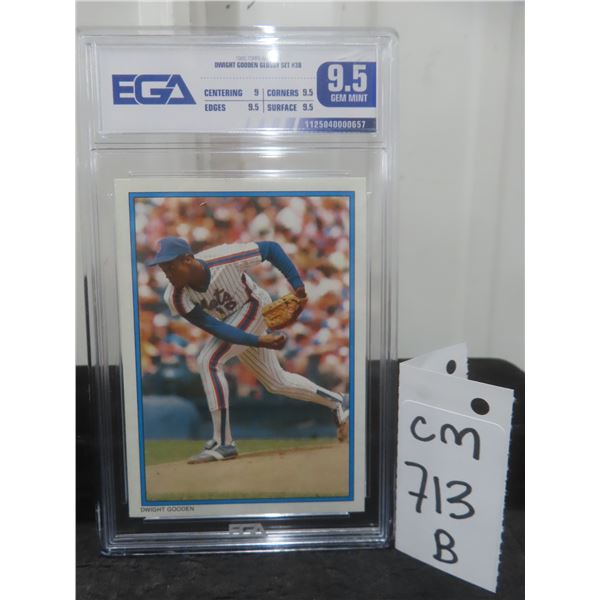 Graded Dwight Gooden Baseball Card