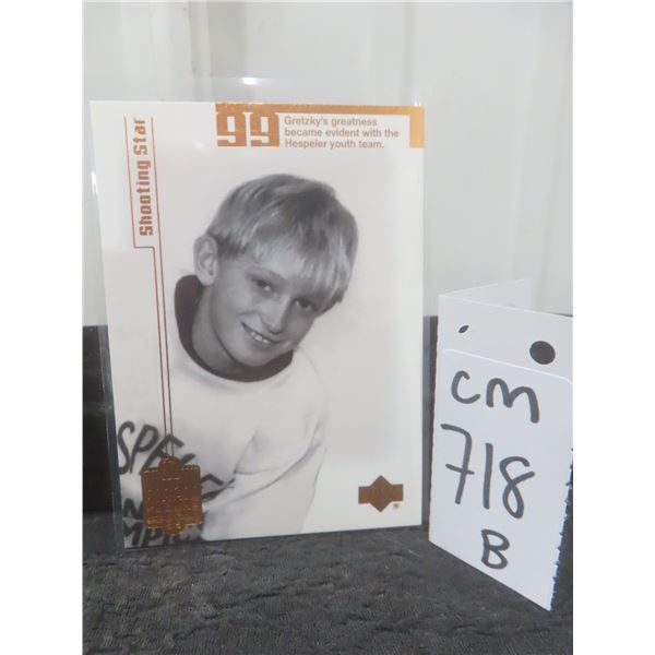 Wayne Gretzky Youth Hockey Card