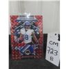 Image 1 : Justin Jefferson Minnesota Vikings Red Mosaic Prizm Card