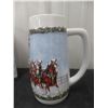 Image 4 : Budweiser 2009 Clydesdales Holiday Stein, New in Box