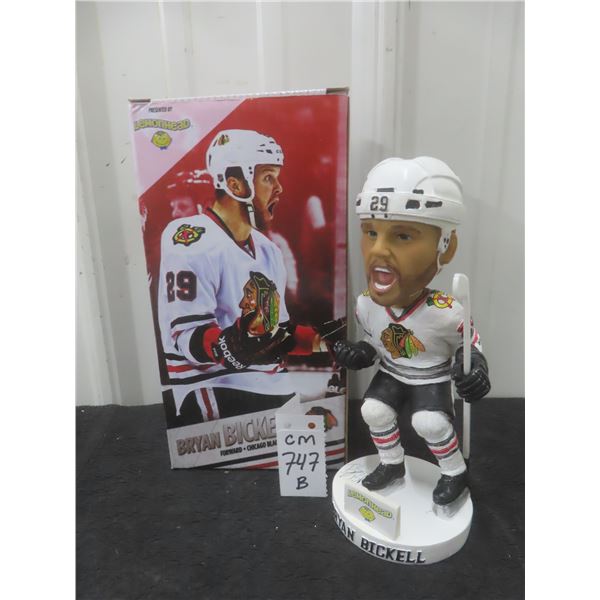 Bryan Bickell Chicago Blackhawks Bobblehead, New in Box