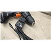 Image 8 : 2 Power Tools: RONA 2001518 3/8" Drill 6A with Bit Set, Cordless Screwdriver & Hammer Drill